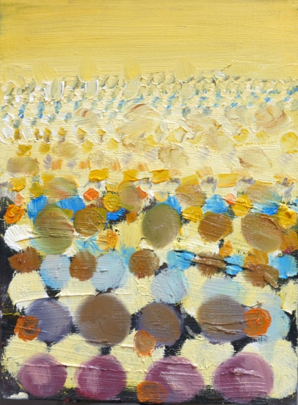 Rhythm, oil on canvas, 15 x 30 cm, 2014