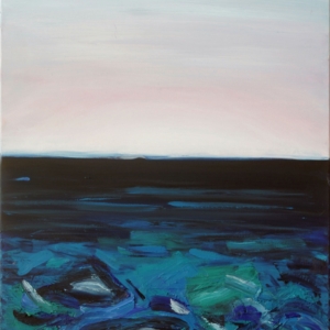 Storm, oil on canvas, 100 x 70 cm, 2007