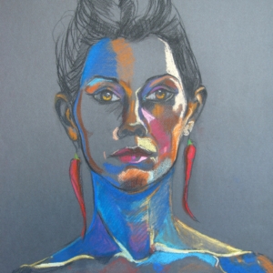 Chili Peppers, pastel on paper, 50 x 70 cm, 2011