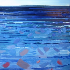 Bałtyk, olej na płótnie, 50 x 70 cm, 2013