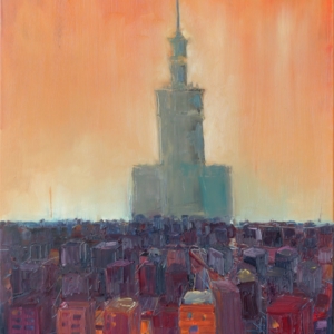 Warsaw, oil on canvas, 100 x 70 cm, 2007