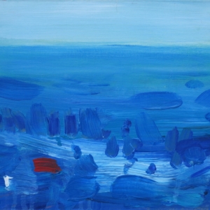 Horizon of Peace, acrylic on canvas, 24 x 30 cm, 2010