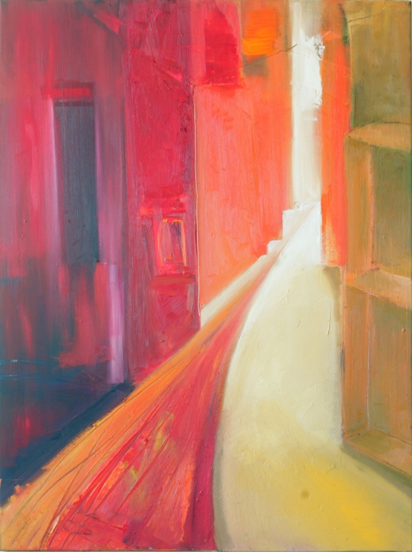 Światło, olej na płótnie, 150 x 120 cm, 2007