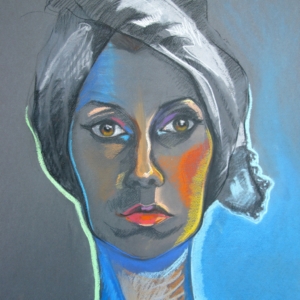 Another Dimension, pastel on paper, 50 x 70 cm, 2011