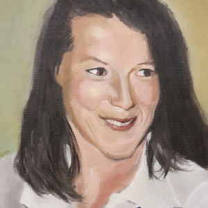 Helena, oil on canvas, 50 x 70 cm, 2014