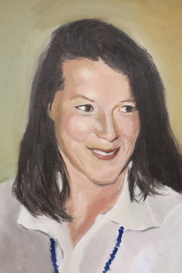 Helena, olej na płótnie, 50 x 70 cm, 2014