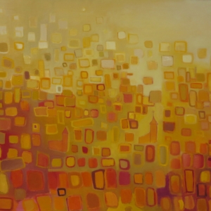 Labyrinth, oil on canvas, 100 x 140 cm, 2014