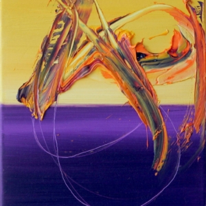 Untitled, oil on canvas, 35 x 15 cm, 2007