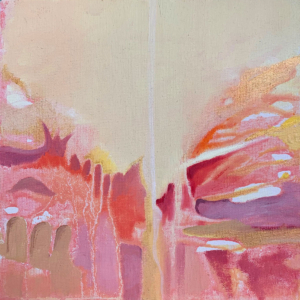 Light 1, oil on canvas, 20 x 20 cm, 2018