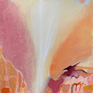 Light 2, oil on canvas, 20 x 20 cm, 2018