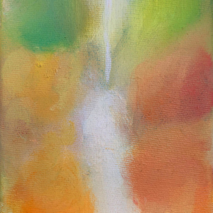 Light 3, oil on canvas, 15 x 20 cm, 2018