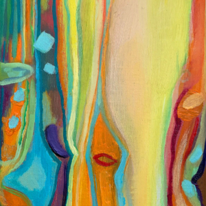 Light 4, oil on canvas, 15 x 20 cm, 2018