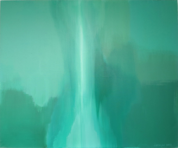 Żródło Wszechświata, akryl na płótnie, 100 x 120 cm, 2022