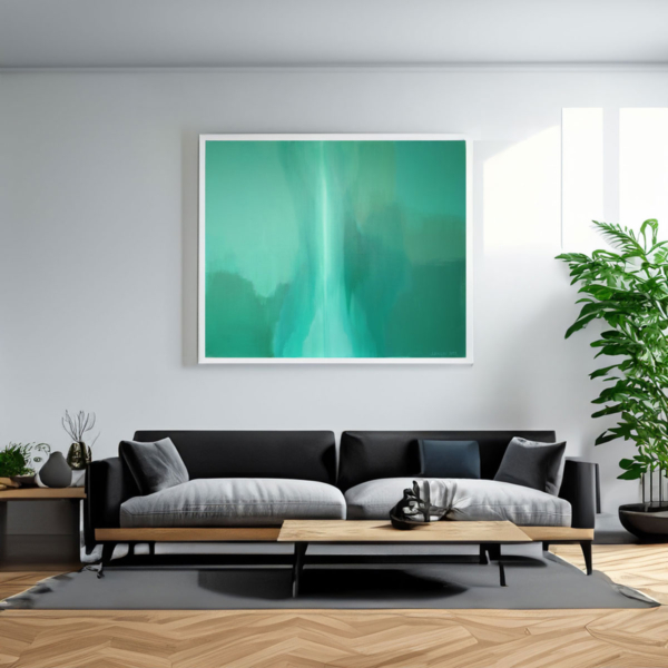 Żródło Wszechświata, akryl na płótnie, 100 x 120 cm, 2022 - obrazek 2