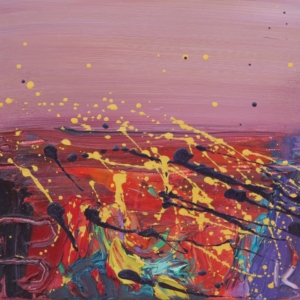 Landscape, oil on canvas, 20 x 20 cm, 2008