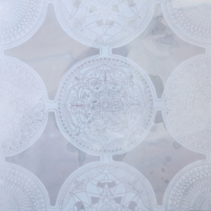 Podróż Zimowa nr. 3, tech. mieszana na płótnie, 70 x 70 cm, 2015