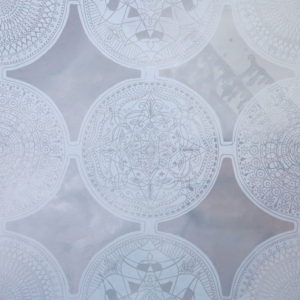 Podróż Zimowa nr. 2, tech. mieszana na płótnie, 70 x 70 cm, 2015