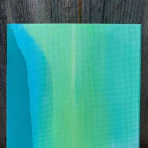 Peace, collage, acrylic on canvas, 20 x 20 cm, 2023