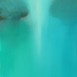 Soča l, oil on canvas, 24 x 30 cm cm, 2018